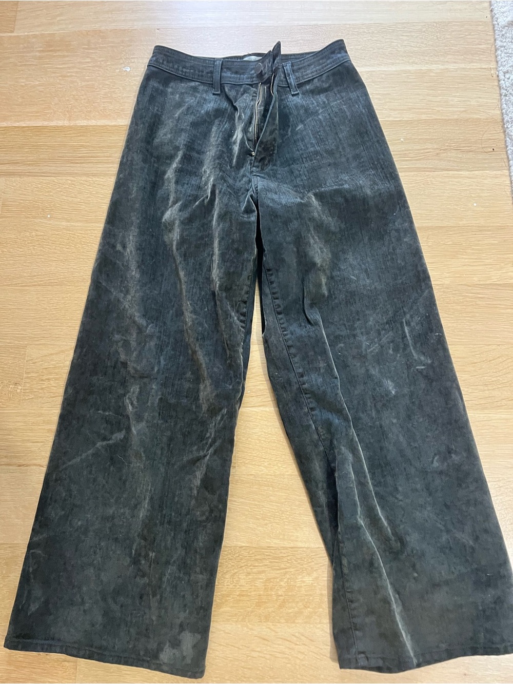 Women’s Wide Leg Textured Pants